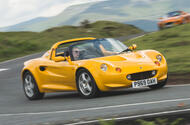 Lotus Elise S1 front quarter tracking Lotus Elise S1 front quarter tracking
