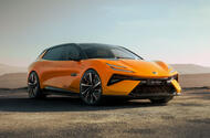 Lotus Emeya Estate Autocar render front quarter 2023