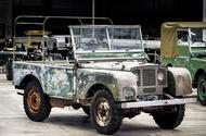 Land Rover to restore original discovered 1948 Land Rover launch car