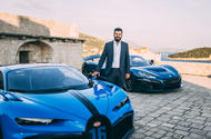 Mate Rimac with Bugatti Chiron Rimac Nevera