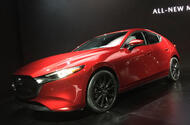 Mazda3 2018 LA Show official reveal - stand photo