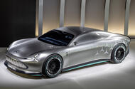 Mercedes AMG Vision Concept front three quarters Mercedes AMG Vision Concept front three quarters