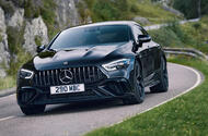 Mercedes AMG GT63 S E Performance 001 cornering front Mercedes AMG GT63 S E Performance 001 cornering front