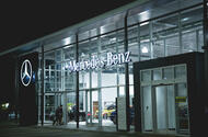 Mercedes Benz showroom Mercedes Benz showroom