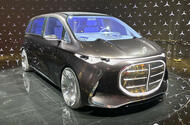 Mercedes Benz Vision V Shanghai motor show front quarter