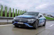 Mercedes Benz Solid State battery EQS test mule