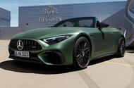Mercedes AMG SL 63 S E Performance front three quarter lead