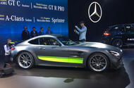 Mercedes-AMG GT R Pro LA motor show - stand side