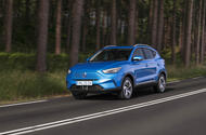 MG ZS EV front dynamic driving 01 presskit MG ZS EV front dynamic driving 01 presskit
