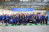 Mini Oxford plant workers with new Cooper Electric