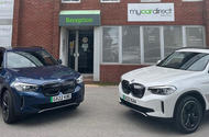 MyCarDirect front with BMW iX3 front