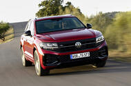 New Volkswagen Touareg beforehand   lead