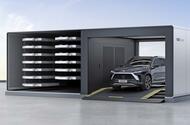 Nio battery swapping station Nio battery swapping station
