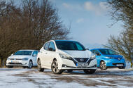 Nissan Leaf Volkswagen E Golf Renault Zoe Nissan Leaf Volkswagen E Golf Renault Zoe