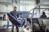 Northern Auto Autocar seat fitting Northern Auto Autocar seat fitting