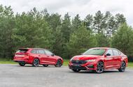 Skoda Octavia vRS hatch and estate