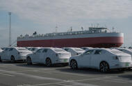 Polestar 2 arrival at Zeebrugge port 2020 Polestar 2 arrival at Zeebrugge port 2020