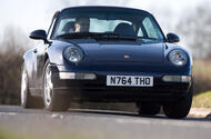 Porsche 911 993 Turbo 1995 front three quarter Porsche 911 993 Turbo 1995 front three quarter