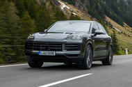 porsche cayenne e hybrid review 202301 tracking front porsche cayenne e hybrid review 202301 tracking front