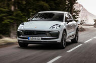 Porsche macan front three quarter