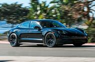 Porsche Taycan front three quarter