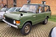 Range rover front three quarter