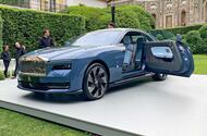 Rolls Royce Spectre front three quarter Rolls Royce Spectre front three quarter