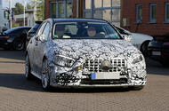 2019 Mercedes-AMG A45 'Predator' seen in production bodywork
