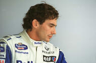 Ayrton Senna side profile