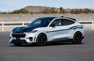 Shelby Ford Mustang Mach E GT 2023 front quarter static Shelby Ford Mustang Mach E GT 2023 front quarter static