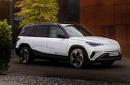 Smart #5 render by Autocar   front three quarters