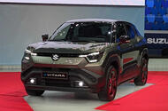 Suzuki eVitara launch front quarter Suzuki eVitara launch front quarter