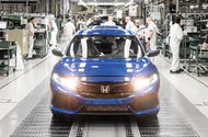 Honda Civic production line Swindon