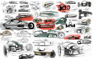 Three Wheeled Morgan Sketches 001 Three Wheeled Morgan Sketches 001