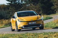 toyota prius review 202301 cornering front toyota prius review 202301 cornering front