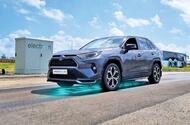 Toyota RAV4 electric road