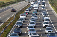 Traffic on motorway 2013