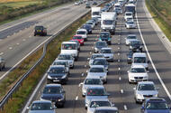 Traffic on motorway 2013 Traffic on motorway 2013