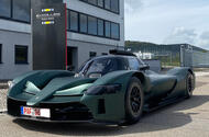 Vanwall Vandervell 1000 front quarter static Vanwall Vandervell 1000 front quarter static