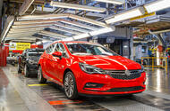 Vauxhall Astra production Ellesmere Port 2015 Vauxhall Astra production Ellesmere Port 2015