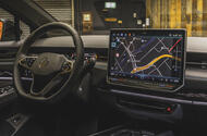 Volkswagen ID 7 infotainment interior detail Volkswagen ID 7 infotainment interior detail
