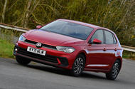 Volkswagen Polo 2022 front quarter tracking