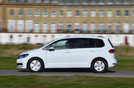 Volkswagen Touran dynamic side Volkswagen Touran dynamic side