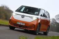 VW ID Buzz 2023 front quarter tracking VW ID Buzz 2023 front quarter tracking