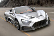 Zenvo TSR GT front dynamic Zenvo TSR GT front dynamic