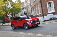 Kia Sportage front Kia Sportage front