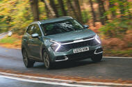 Kia Sportage front driving