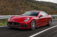 maserati granturismo trofeo road test 2023 01 tracking front maserati granturismo trofeo road test 2023 01 tracking front