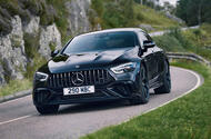 mercedes amg gt63s performance 4 door 01 cornering front