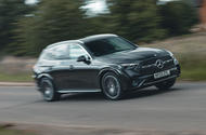 mercedes glc review 2023 01 cornering front
